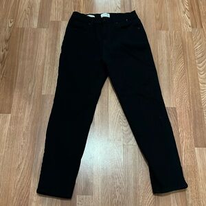 Universal Thread Black High Rise 90s Slim Jeans Sz 6R